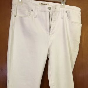Madewell high rise skinny jeans